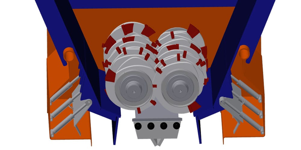 Hydraulisch Gedaempfte Gegenrechen 1250d Hyprid